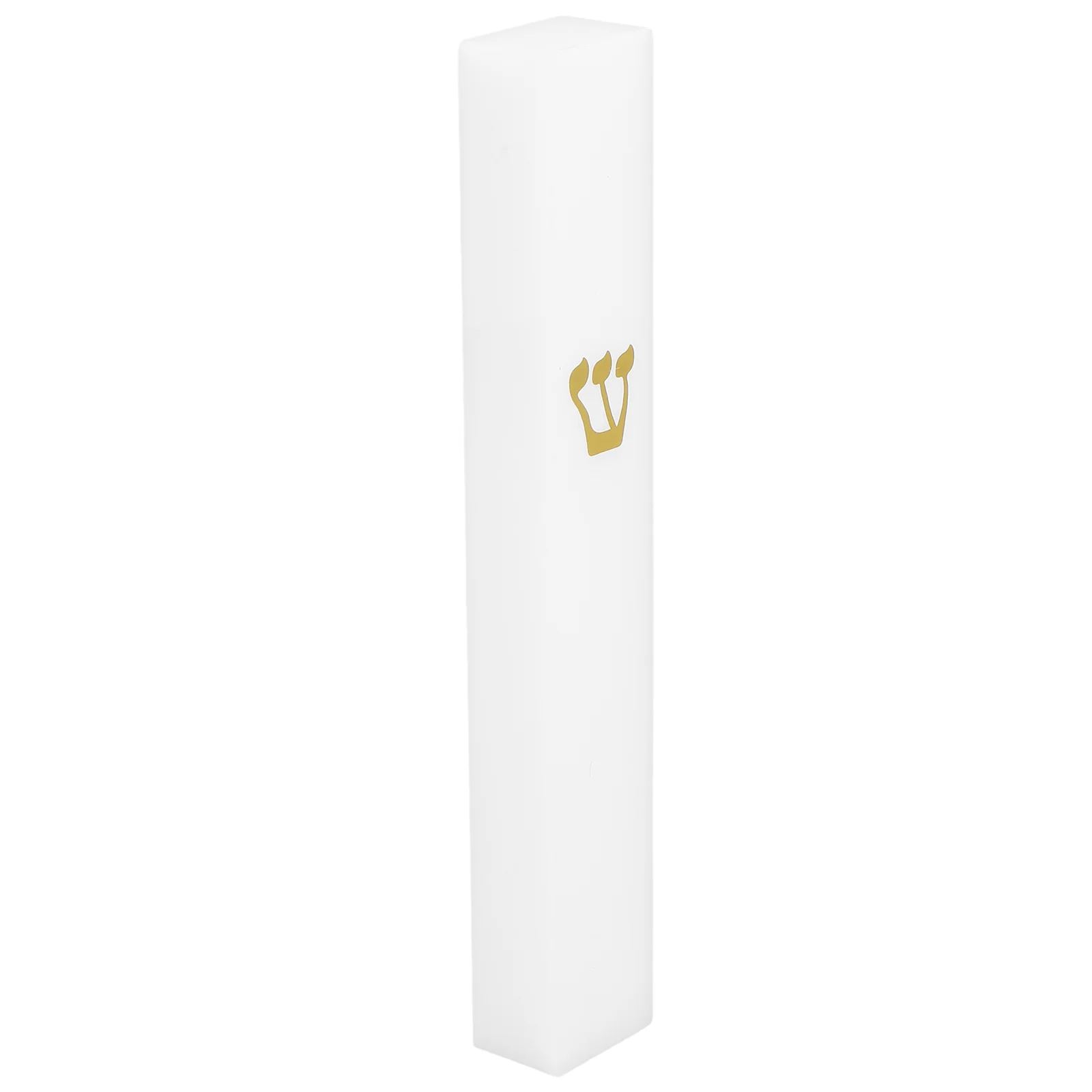 Goal Post Mezuzah Scroll Decoration Metal Craft Front Door Blessing Case Jewish Plaques Home