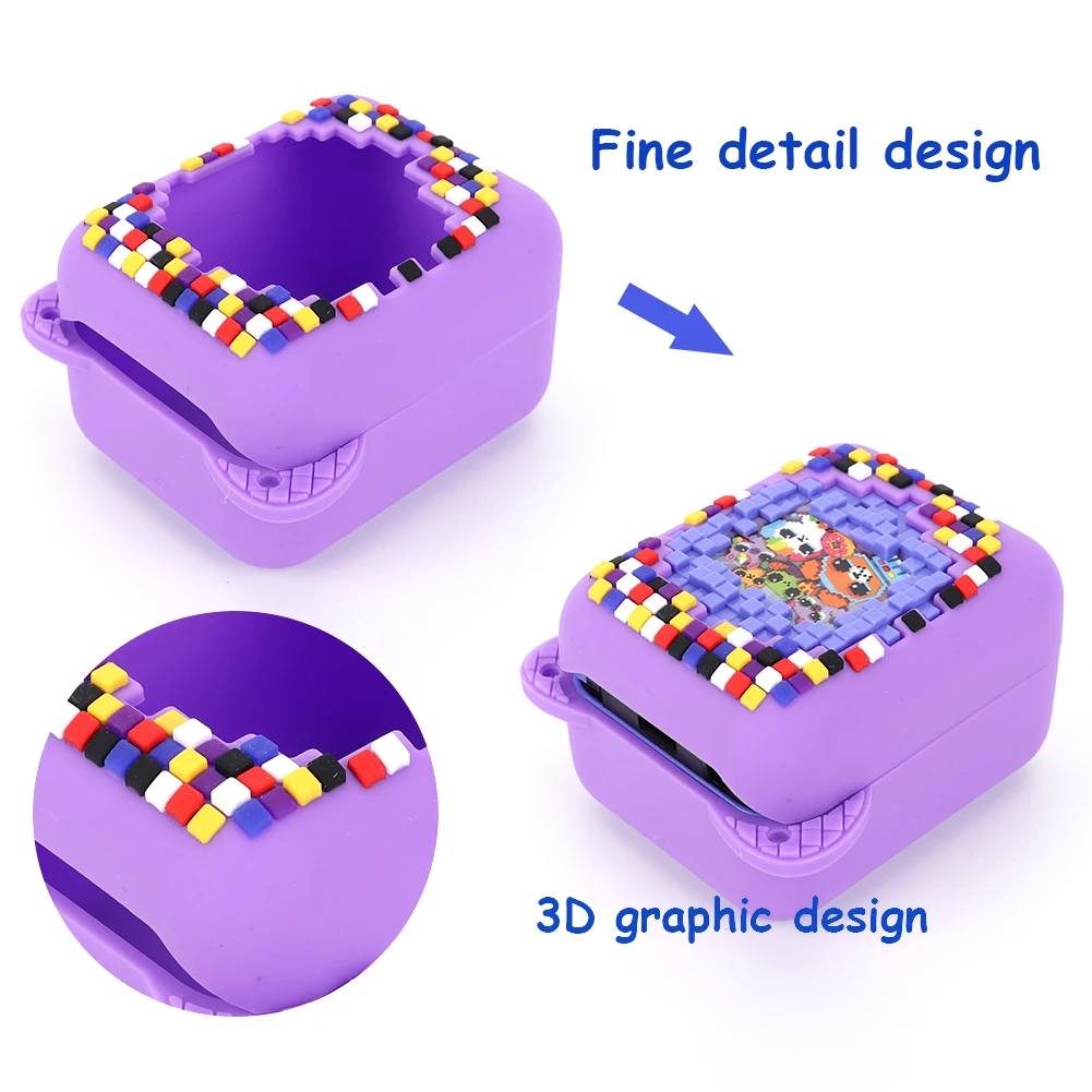 حقيبة حمل صلبة من إيفا للحيوانات الأليفة الرقمية Bitzee ، لعبة افتراضية تفاعلية ، تخزين وحدة التحكم في الألعاب ، حقيبة سفر ، حافظة واقية ضد الصدمات