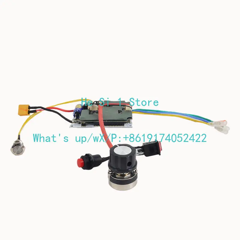 

Бесщеточный проводной контроллер, 36 В, двигатель с одним приводом и двойным приводом, ESC, аксессуары для ленточной шлифовальной машины, контроллер