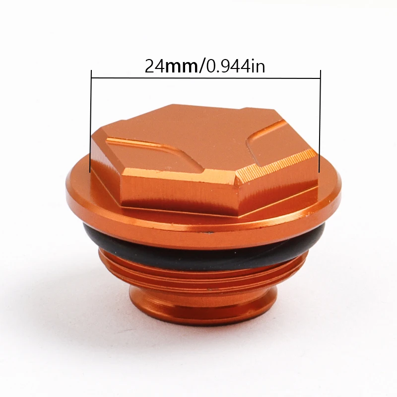 Motorcycle CNC Rear Brake Reservoir Extension Fluid Cylinder Cap For KTM Husqvarna GasGas XCFW EXC SX XC TC FX FE EX MC2004-2024 view 4