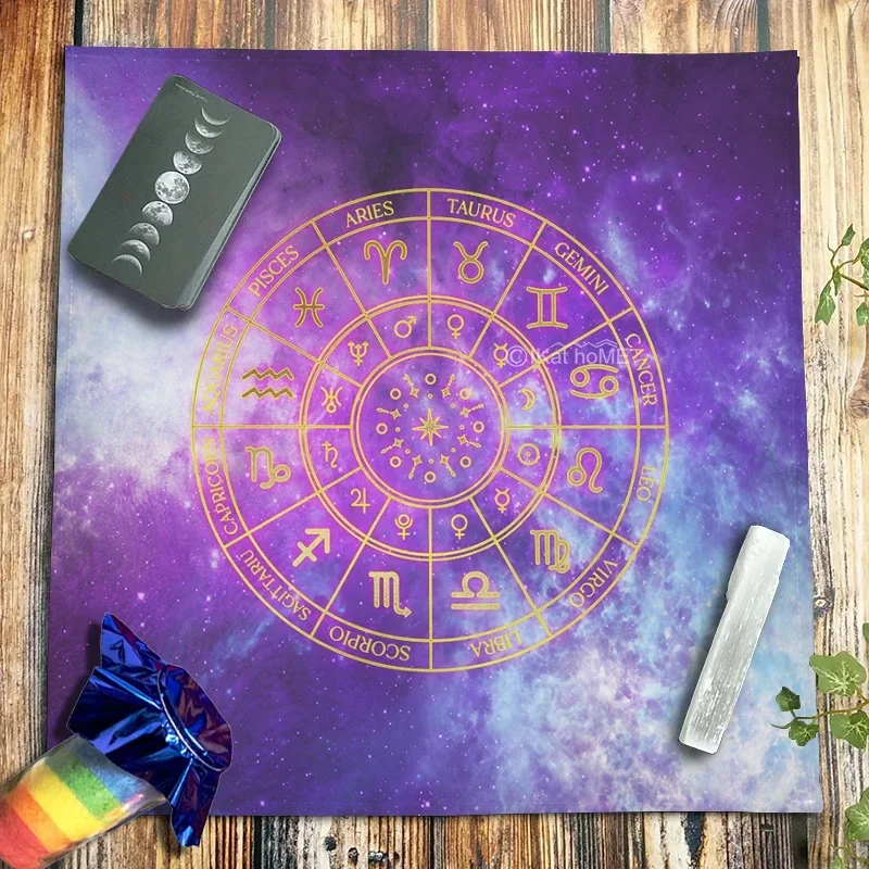 Tarot Tablecloth Celtic Knots Altar Cloth Pagan Spiritual Pendulum Witchcraft Astrology Oracle Card Pads Small tablecloth