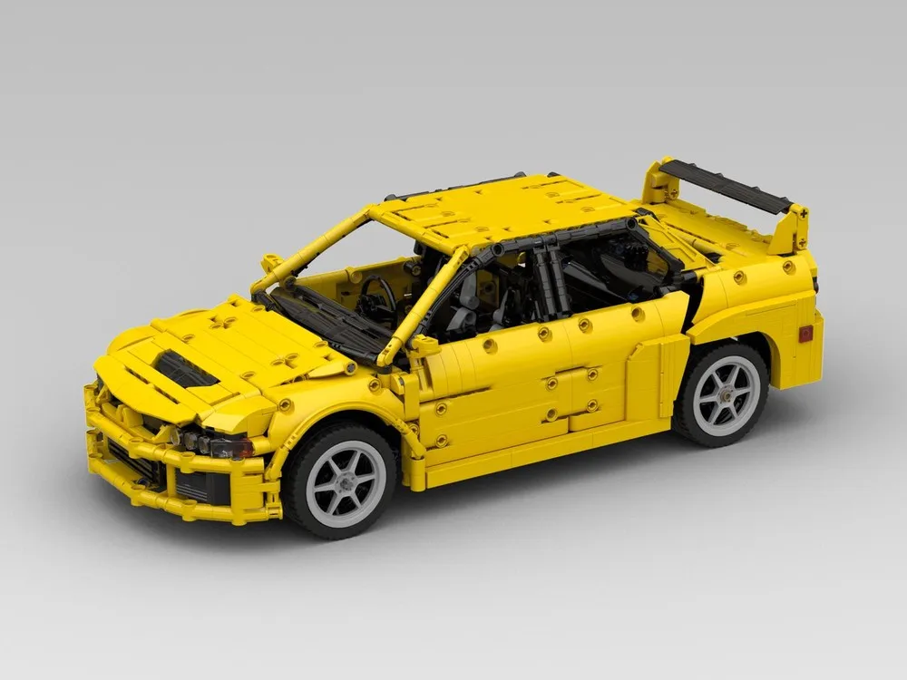 

Конструктор MOC Lancer Evolution VIII (1:12) — модель гоночного автомобиля Speed Champion, классический автомобиль, игрушка-подарок, технические строительные блоки для детей