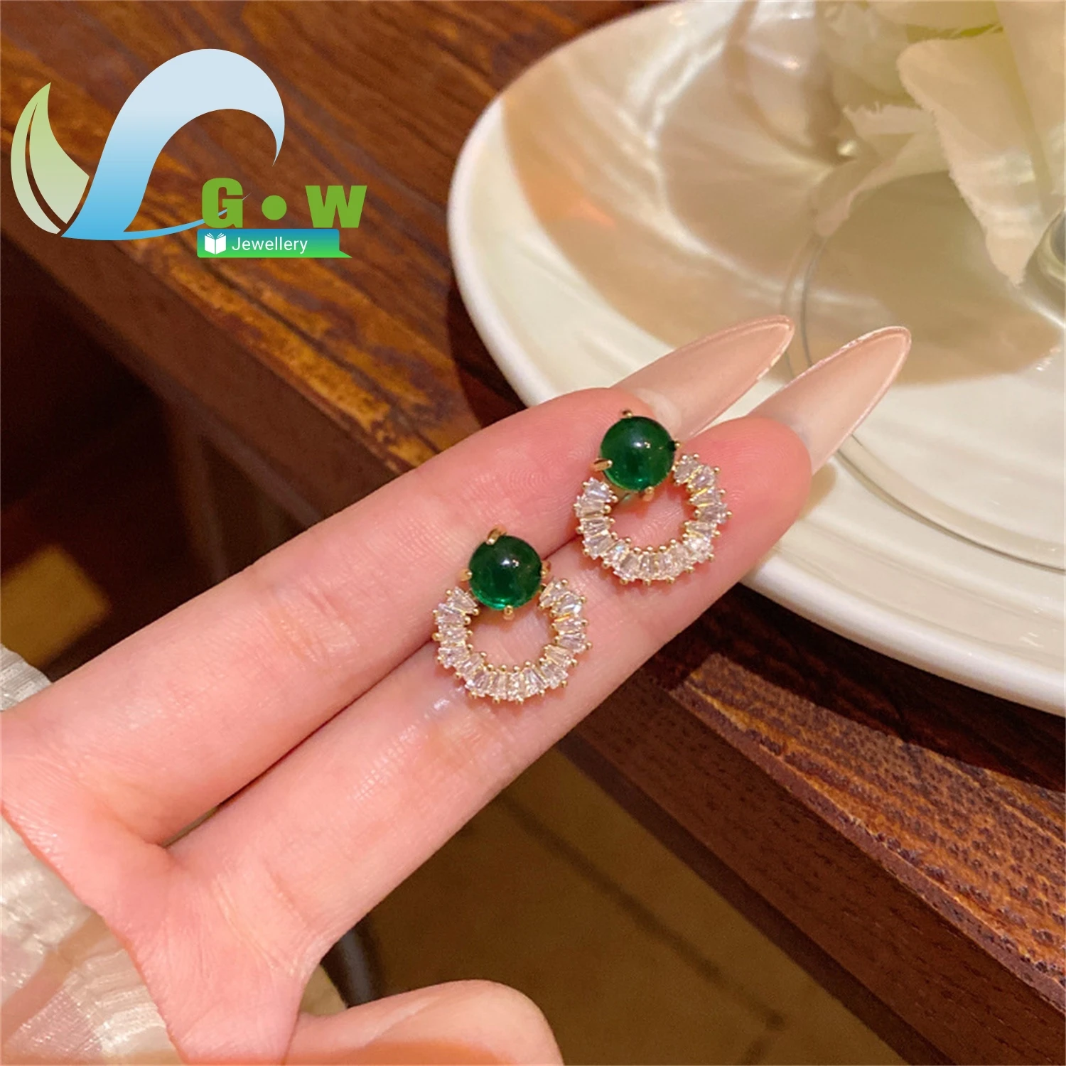 S925 Silver Stud Ea…