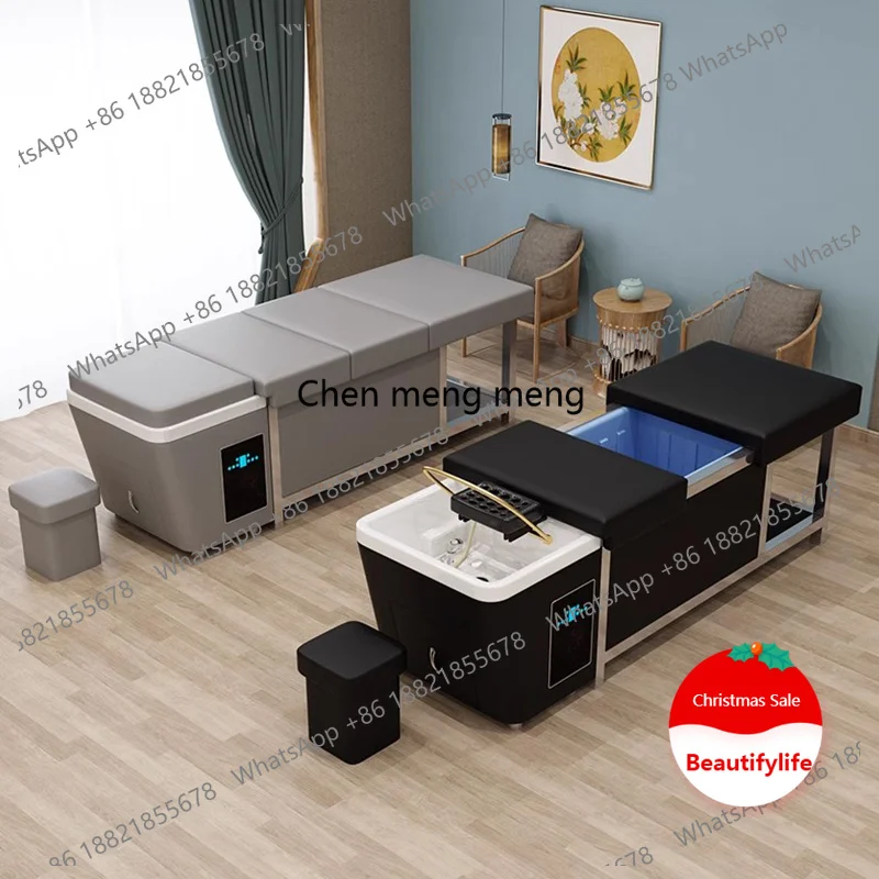 

L178 Nordic Beauty Shampoo Chairs Barber Shop Stylist Comfort Shampoo Bed Hairdressing Shower Salon Furniture Silla Peluqueria