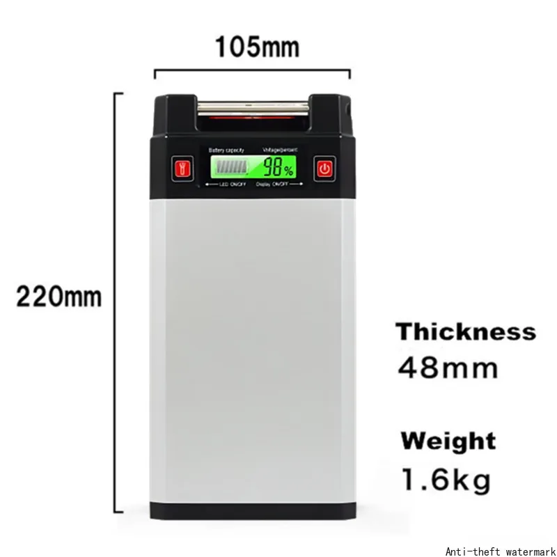 12V 25000mAh Electric Fishing Reel Battery Pack for & Reels, Supports 3-4 Reels, High Capacity for Sea Fishing