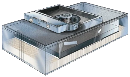 Air purifier laminar flow hood Clean room laminar flow hood Mycology