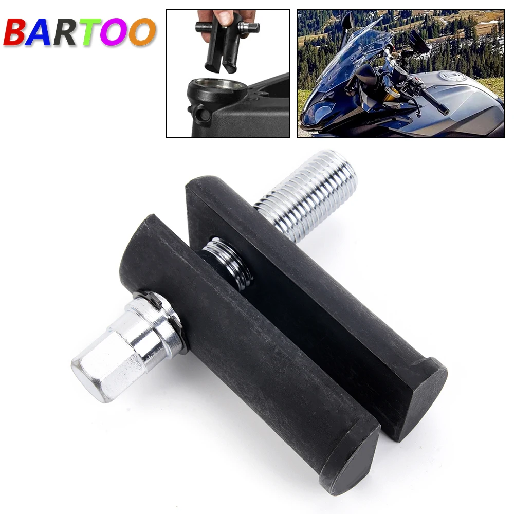 

Bartoo-Motorcycle Steering Stem Bearing Race Removal Tool For Bearing Races With 1-1/8inch to 2-5/8inch Inner Diameter OT005-BK