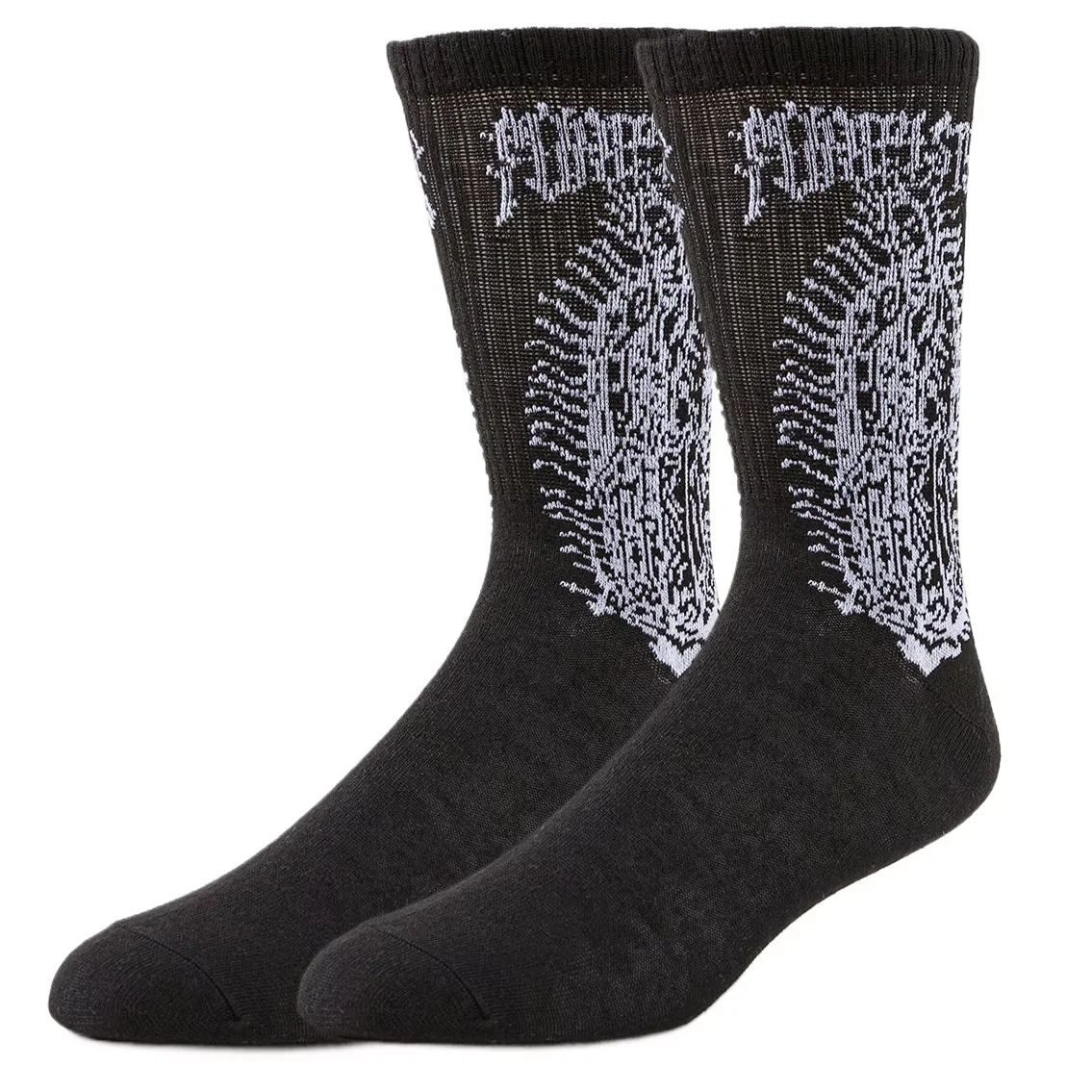 Мужчины Женщины Череп Трубка Носки Счастливые Носки Уличная Мода Дизайнер Хип-Хоп Забавные Новинки Платье Носки Теплые Комфортные Зимняя Повседневная Одежда