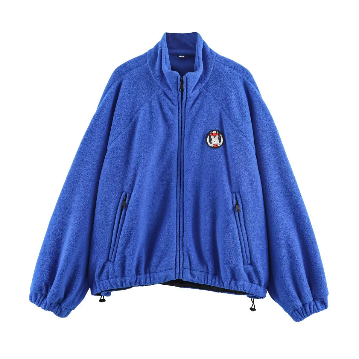 

European and American style 2026 early spring new zipper closure ski series soft touch stand collar loose jacket