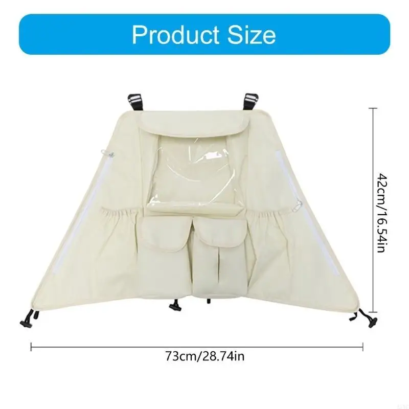 توفر حقيبة تنظيم عربات الأطفال A5YC مساحة تخزين كبيرة، وتصميم متعدد الأقسام للاستخدام اليومي