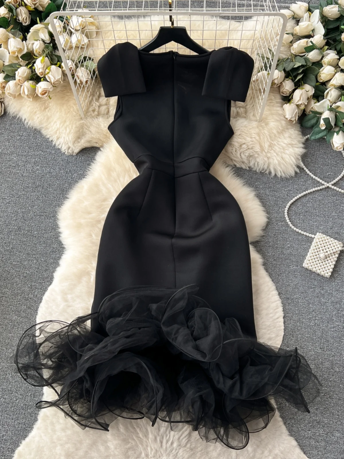 Sexy pur désir noeud v-ne Svel Me épissure Dr femmes taille cintrée moulante Dr trajet Sle