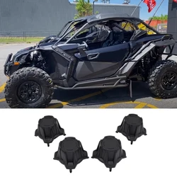 Tapas de cubo de rueda de neumático, cubierta de tapa central para Can-Am Maverick X3 Turbo R 2017-2020, piezas de repuesto, accesorios (4 piezas)