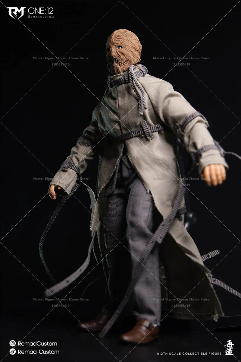 En stock, RM-003 personalizado, escala 1/12, Jonathan, artista aterrador, villano clásico, conjunto completo de figura de acción de 6 pulgadas, soldado masculino