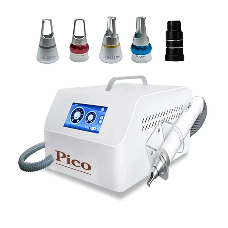 2024 New ND YAG Picosecond Laser Eyebrow Washing Freckle Remover Skin Rejuvenation Face Whitening Tattoo Cleaning Beauty Machine