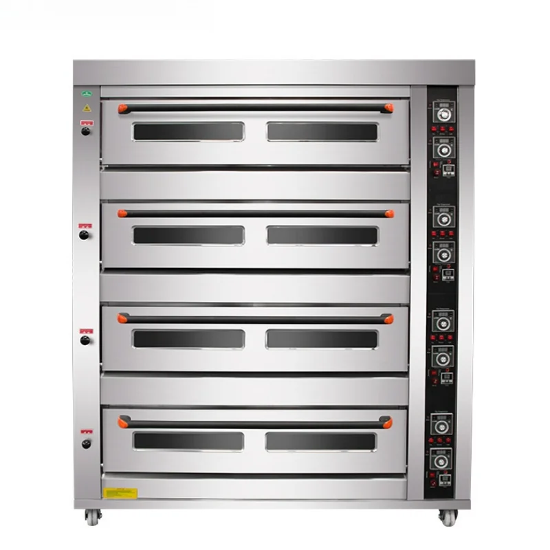 -%eEfficient  Gas Deck Oven High Capacity Pizza Baking Oven Industrial Kitchen Baking Equipment Durable h
