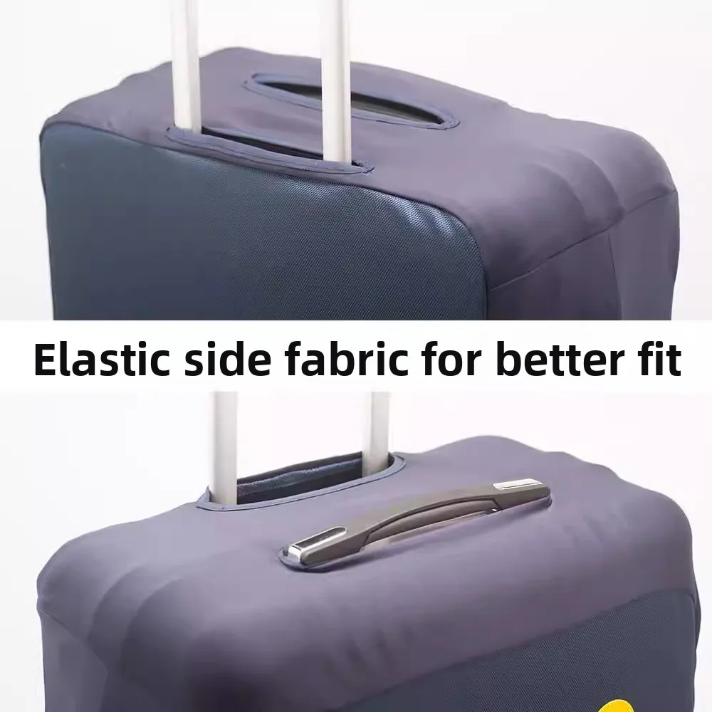 厚みのある旅行用荷物カバー保護スリーブ-プラー付き-レザー製スーツケース防塵バッグ-20-24-26-28インチのスーツケース用