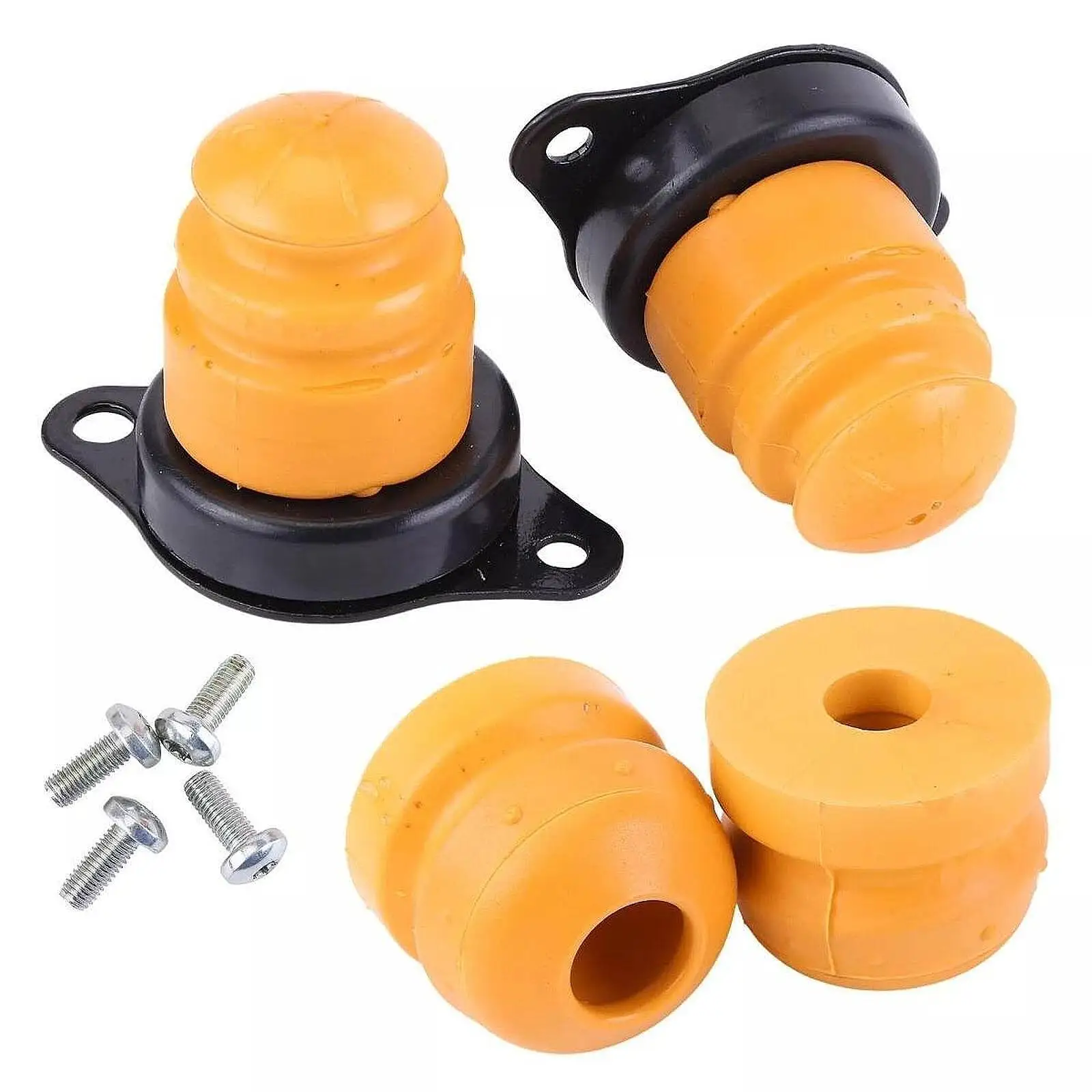 

Комплект бампера Jounce M5570A, желтый передний и задний отбойник для Ford 2005-2014 Mustang, простая установка, запасные части