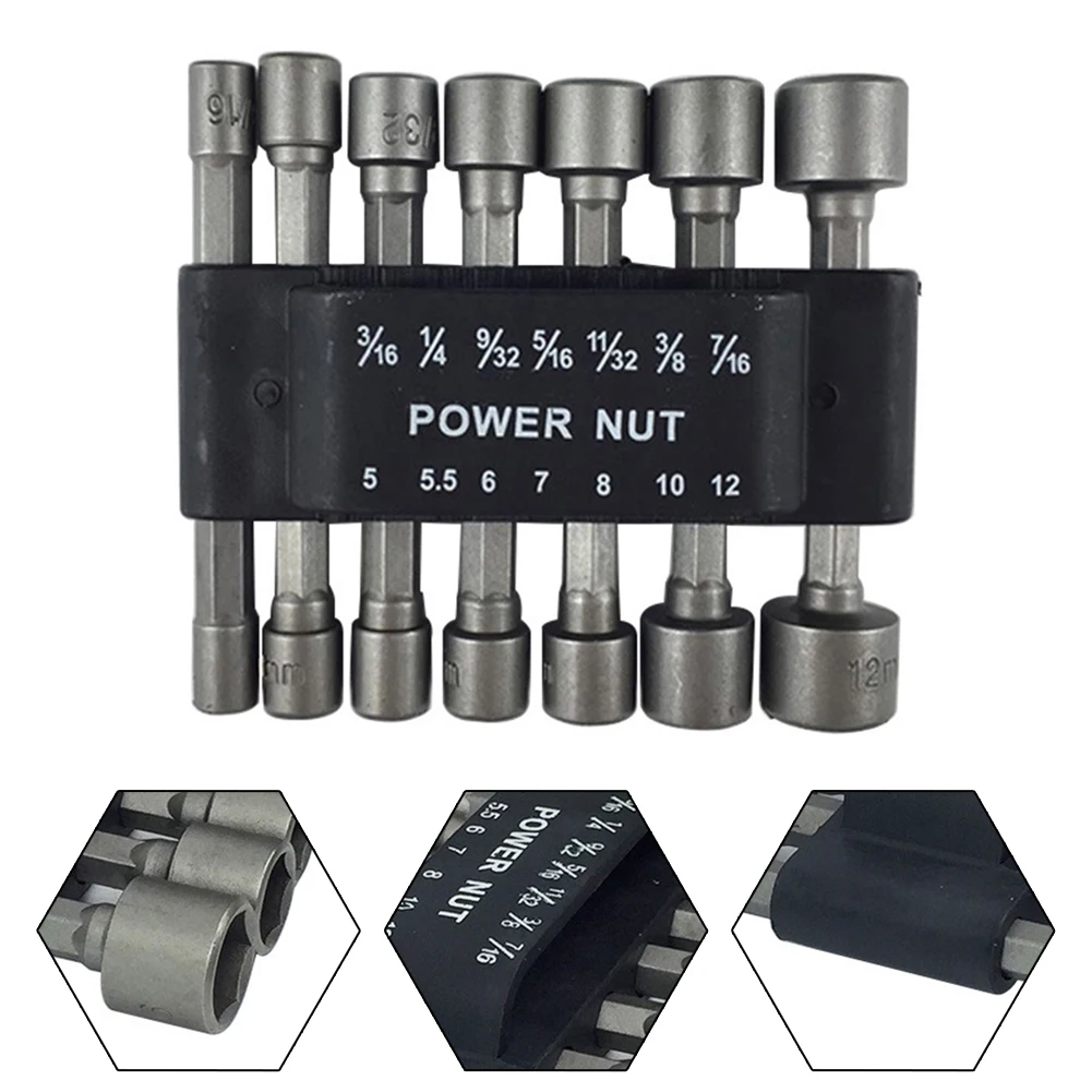 

Combination Set Wind Batch Sleeve Socket Extension Connecting Rod Inner Hexagon Non-magnetic Sleeve Socket Screwdriver