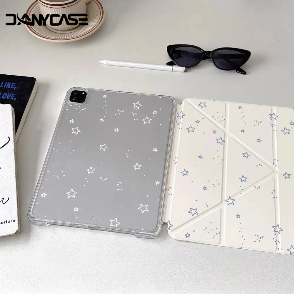 

For 2025 iPad Air 11 Case iPad 10th Generation 11th A16 9th Cover Gen iPad Pro11 4 5 10.9in 12.9 M2 M3 M4 Pencil Holder Case