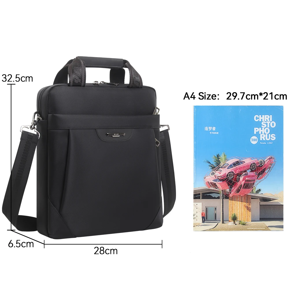 Men Briefcase 13 inch Laptop Bags Handbags men's waterproof shoulder bag messenger hand bag Crossbody oxford cloth Work Business