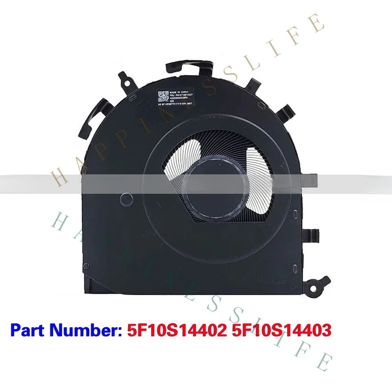 

OM+ New For Lenovo Yoga 7 2-in-1 16IPH11 16AGP11 COOLING FAN 5F10S14402 5F10S14403