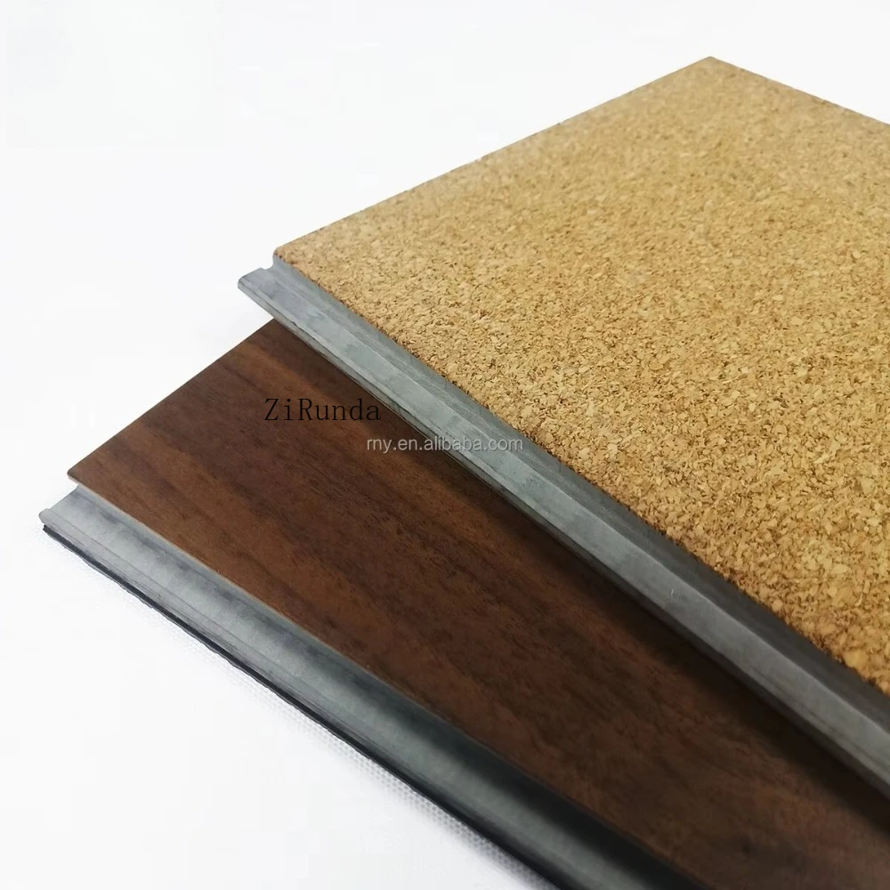 Versión personalizada, chapa de roble impermeable, suelos de vinilo, tablero diseñado resistente al desgaste