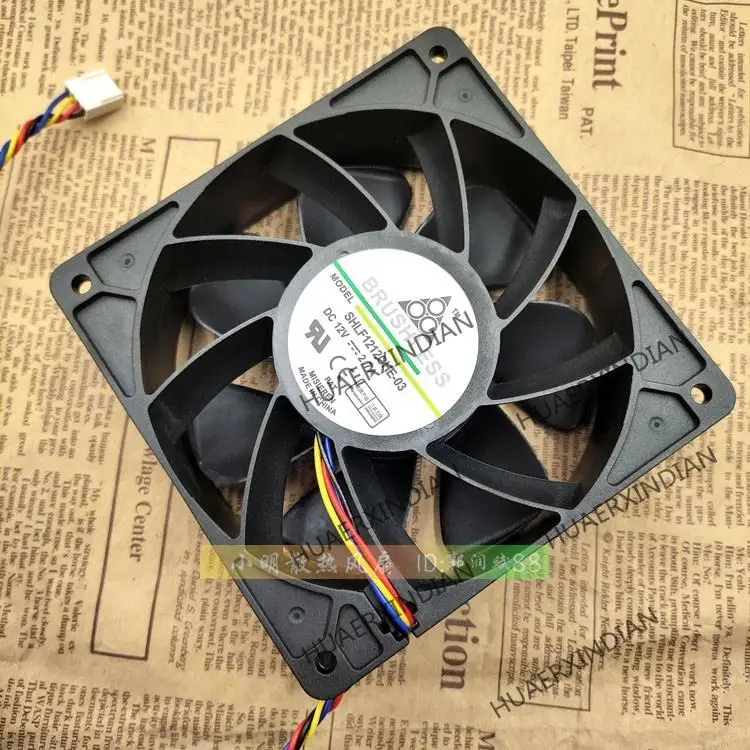 Новый SHLF1212CHE-0312V 2.7A S7 S9 T9 L3 + A741 A8 комплект охлаждающих вентиляторов