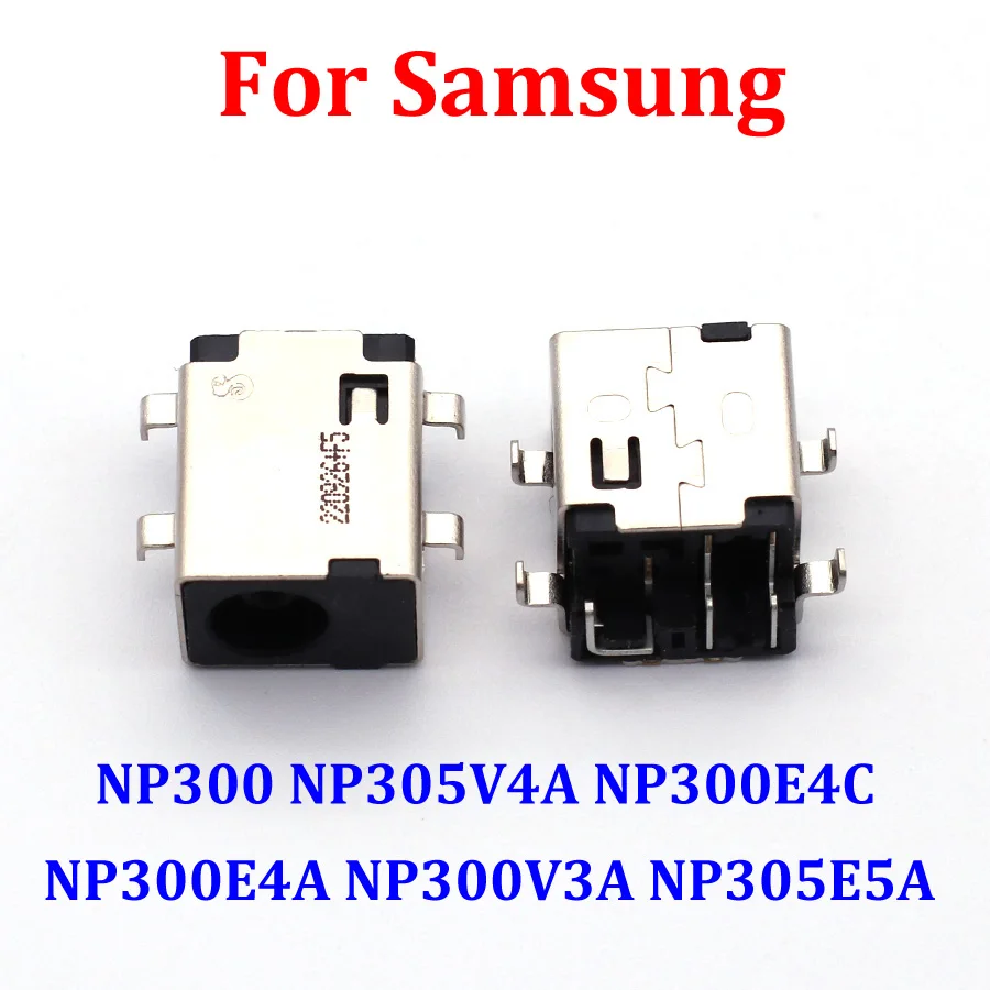 2-10Pcs Laptop DC Power Jack Socket Connector For Samsung NP300 NP305V4A NP300E4C NP300E4A NP300V3A NP305E5A N-095 NP300E5A