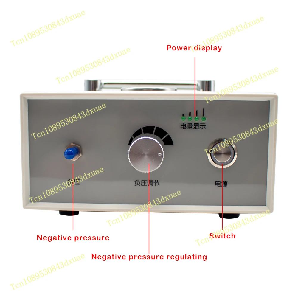 AC 100-240V Oil-Free Mini Diaphragm Vacuum Pump Electric Small Suction Filter Pump Adjustable Pressure -80KPA 10L/MIN