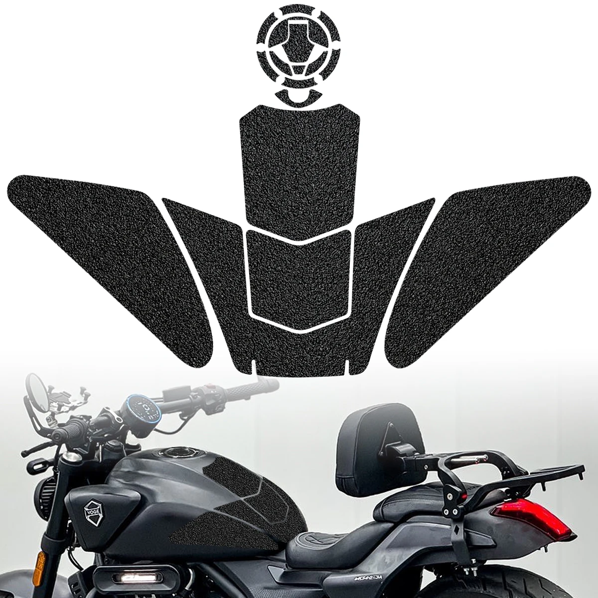 

FOR VOGE CU525 Matte 3M Material Motorcycle Stickers Waterproof and Wear-resistant Decal Accessories