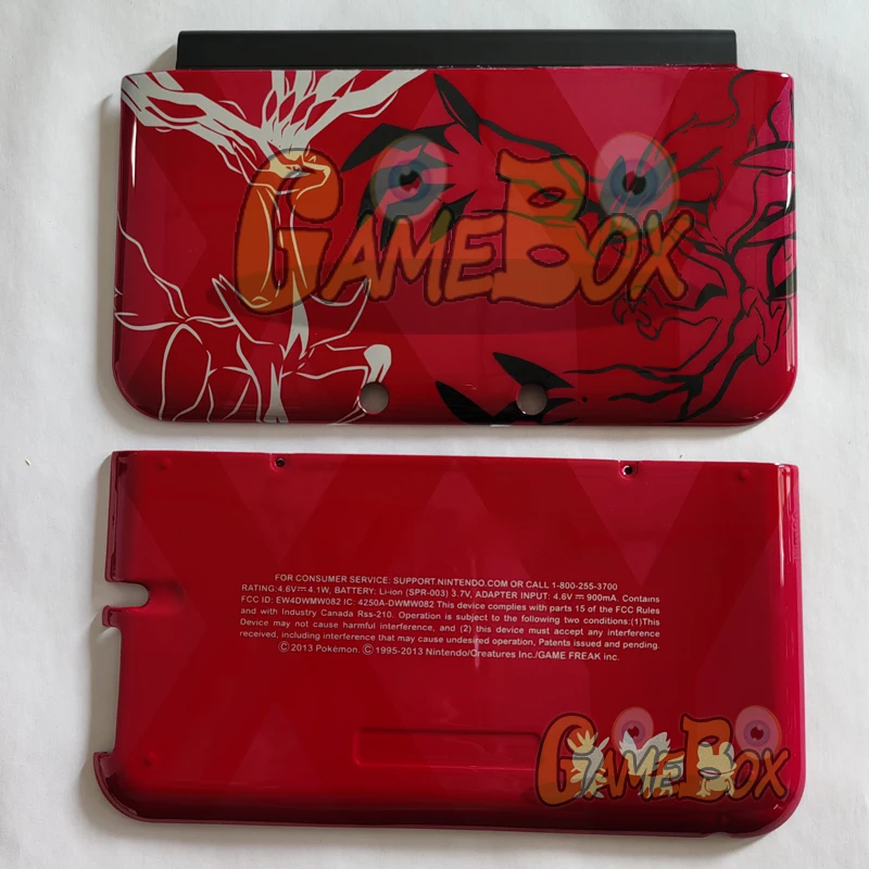 Nueva funda superior inferior lateral A & E con placas de cubierta para Nintendo Old 3DS XL LL 3DSXL carcasa de consola