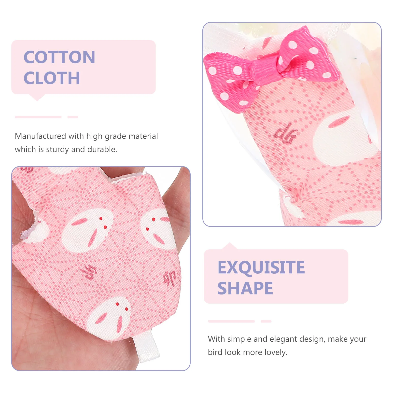 

Comfortable Parrot Nappy Lightweight Bird Clothes For Daily Use And Parties