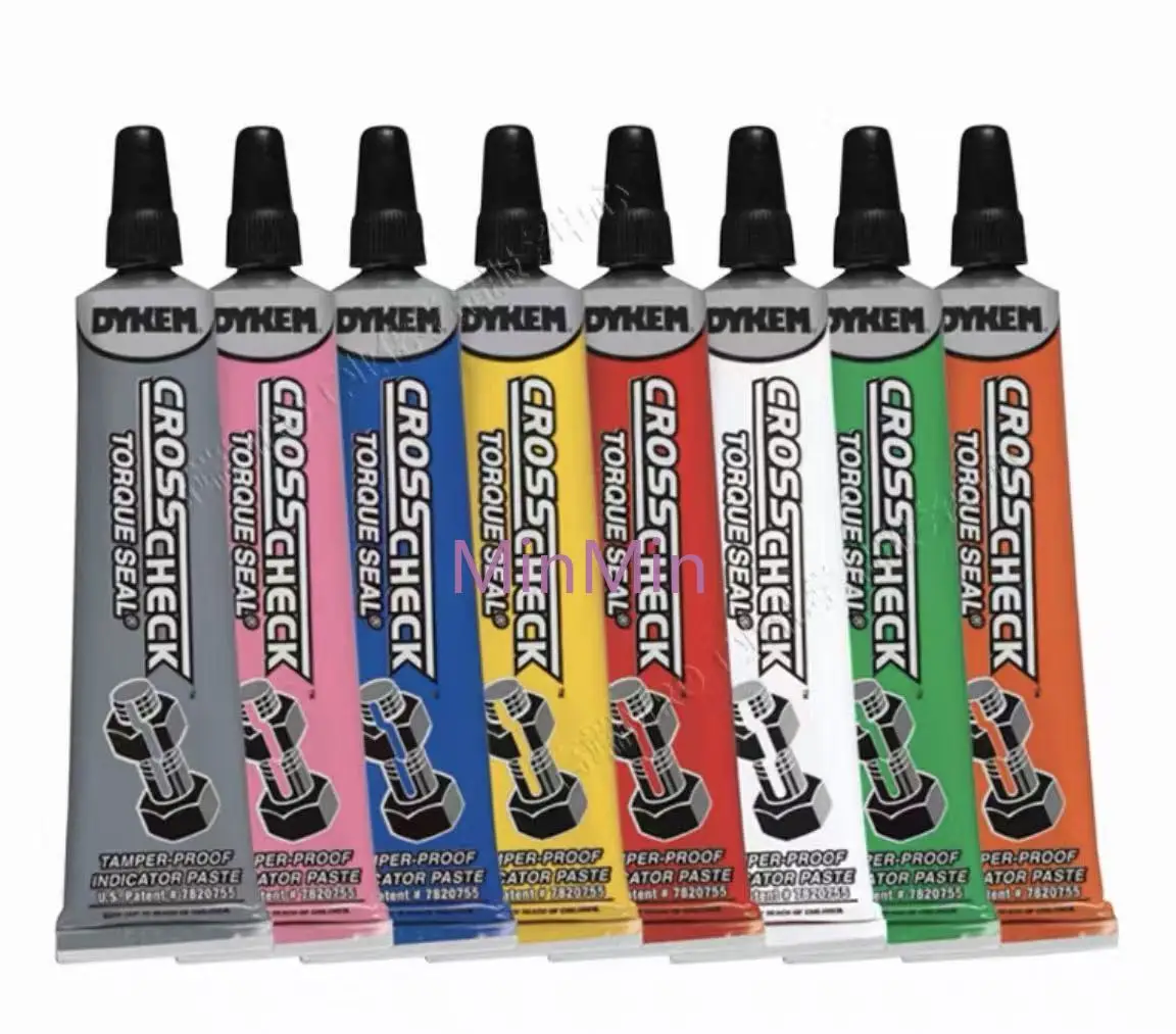 For DYKEM CROSS CHECK83314 15 16 17 18 Orange Green Red Yellow Blue White Bolt Anti-loosening Marking Pen paste Original Product