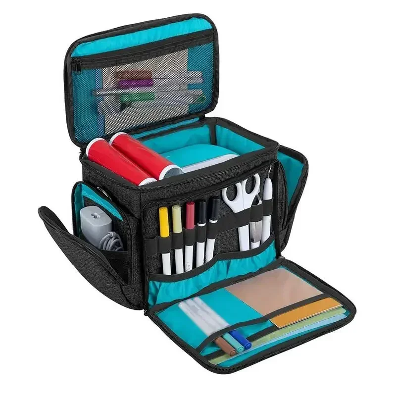 Tool Tote Travel For Portable Bag Adhesive Cricut Straps Joy Set Carrying With Adjustable Handle Storage Case