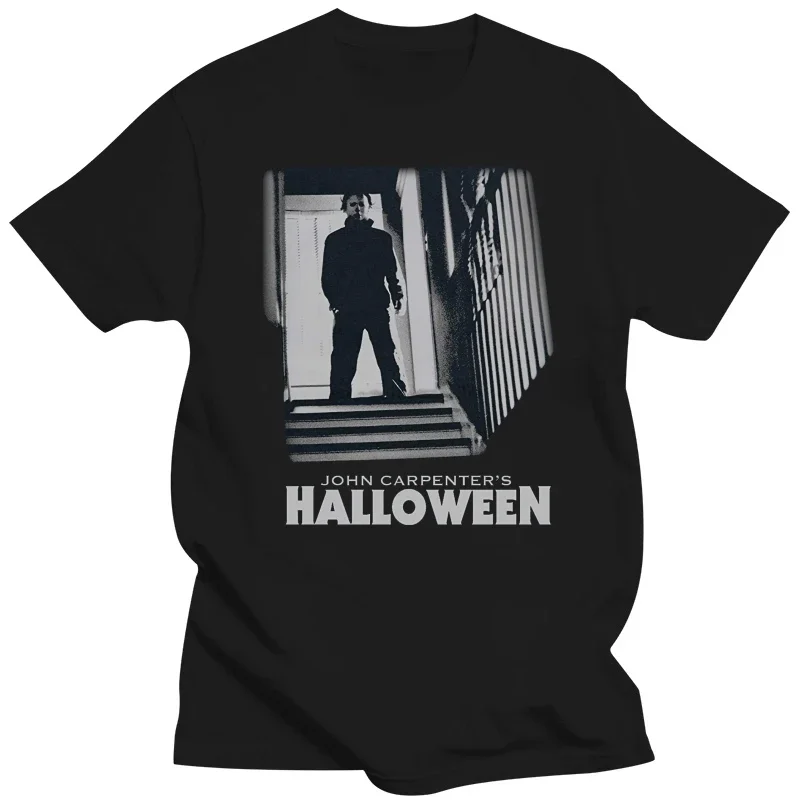 Michael Stairs Pour Homme Men\'s High Quality Tees Shotdeadinthehead Official Halloween oversized t shirt men clothing Myers