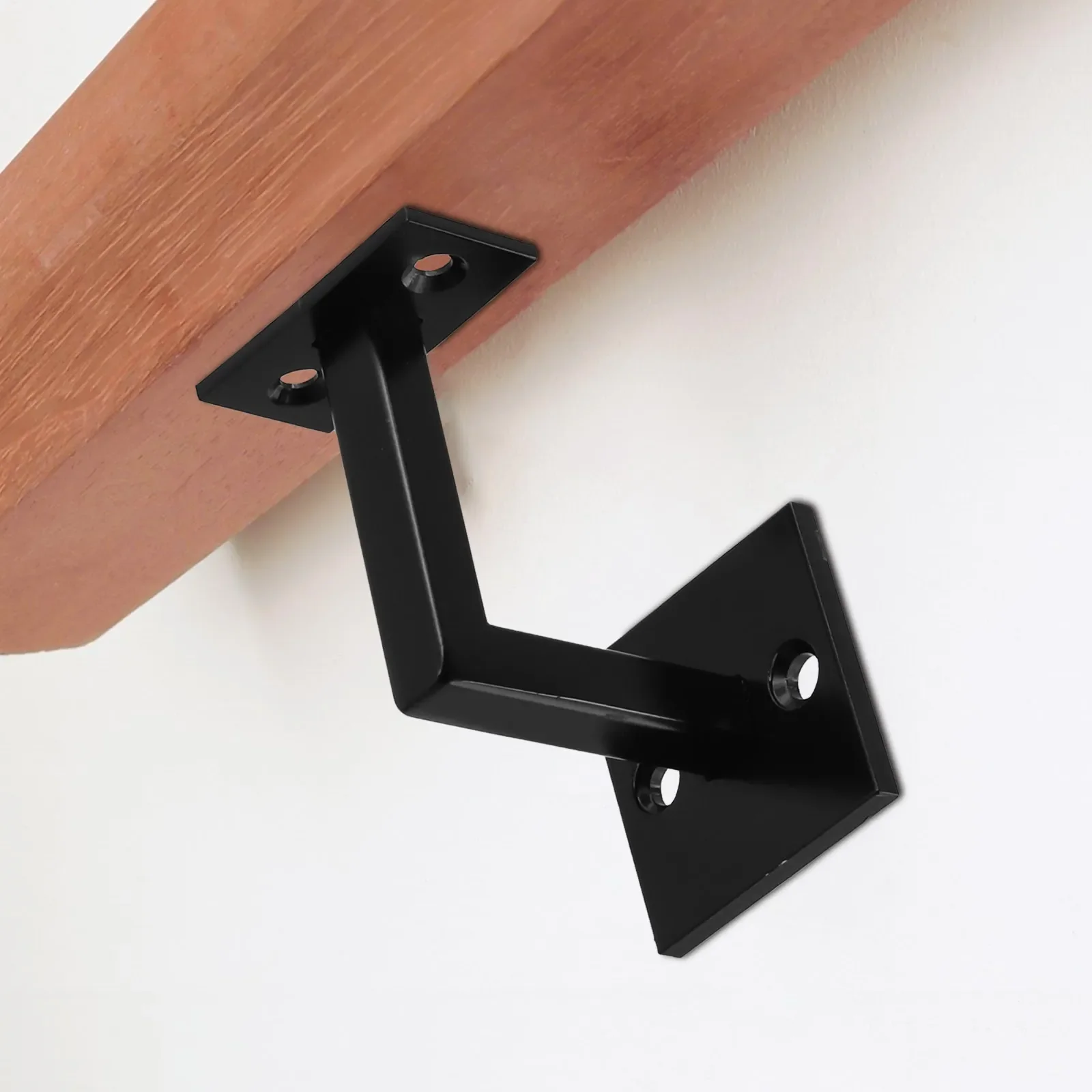 Stainless Steel Bracket for Stair Bannister Handrail Wall Mounted to Provide Strong Support and Lasting Performance