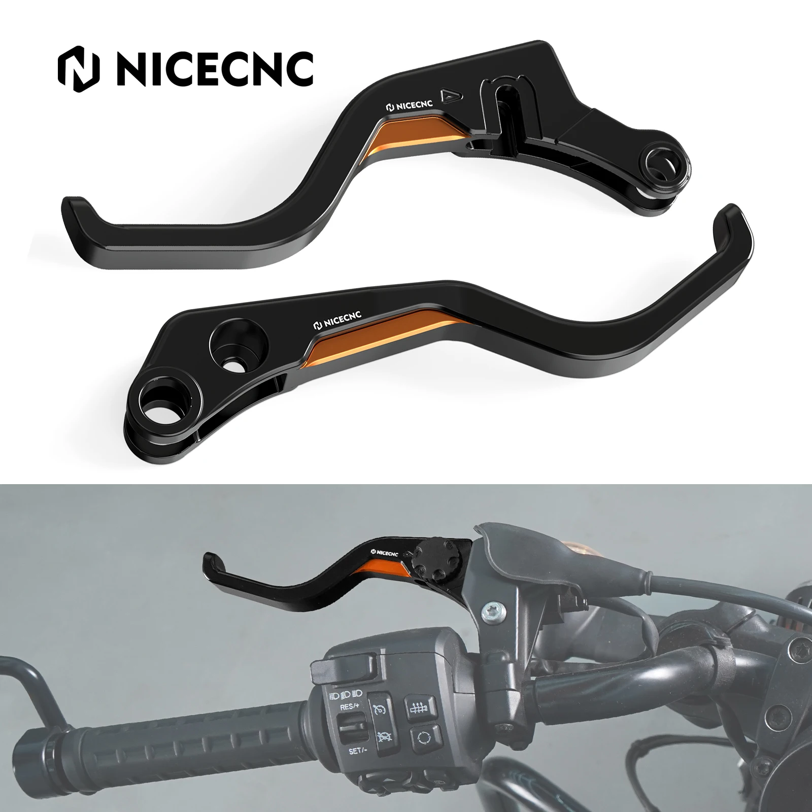 

For Harley Sportster S RH1250S Shorty Brake Lever Clutch Lever for Pan America 1250 RA1250 2021-2024 Nightster RH975 2022-2024