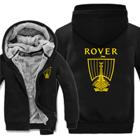 Rover P4 P5 P6 SD1 200 400 600 800 75  Hoodies Zipper Thick Unisex Rover Sweatshirt Man Warm Coat Fleece Streetwear Jacket