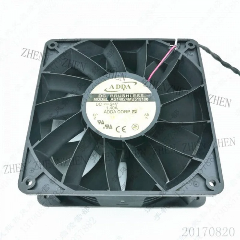 

Y FOR ADDA AS14024MB519100 14050 24V 1.4A 14CM High Airflow Cooling Fan