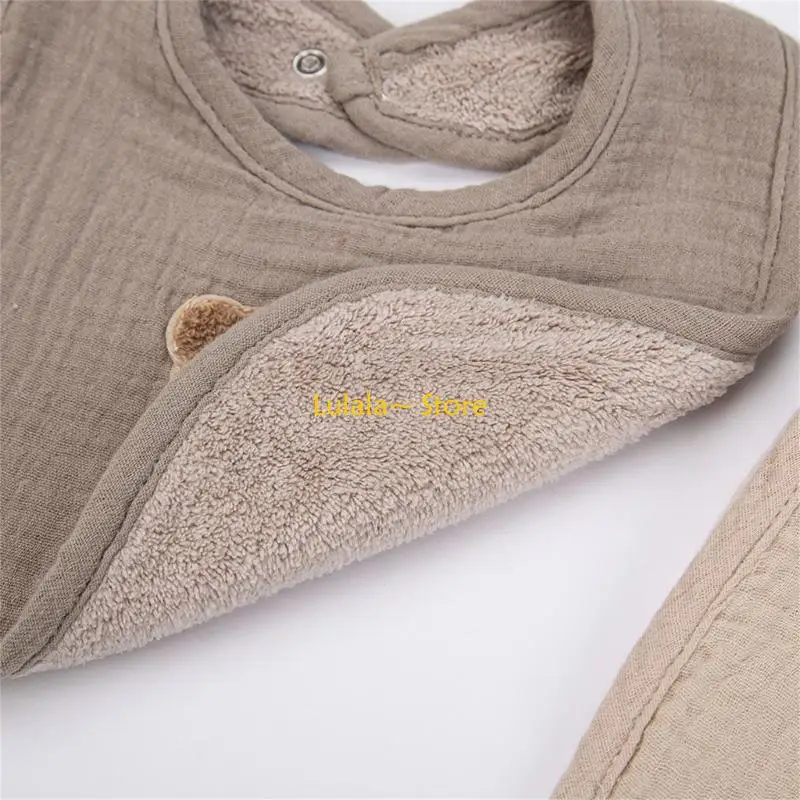 

Y4QA Нагрудник для новорожденных, мягкий и удобный для кормления и защиты от слюней, полотенце от слюны для малышей, мальчиков и