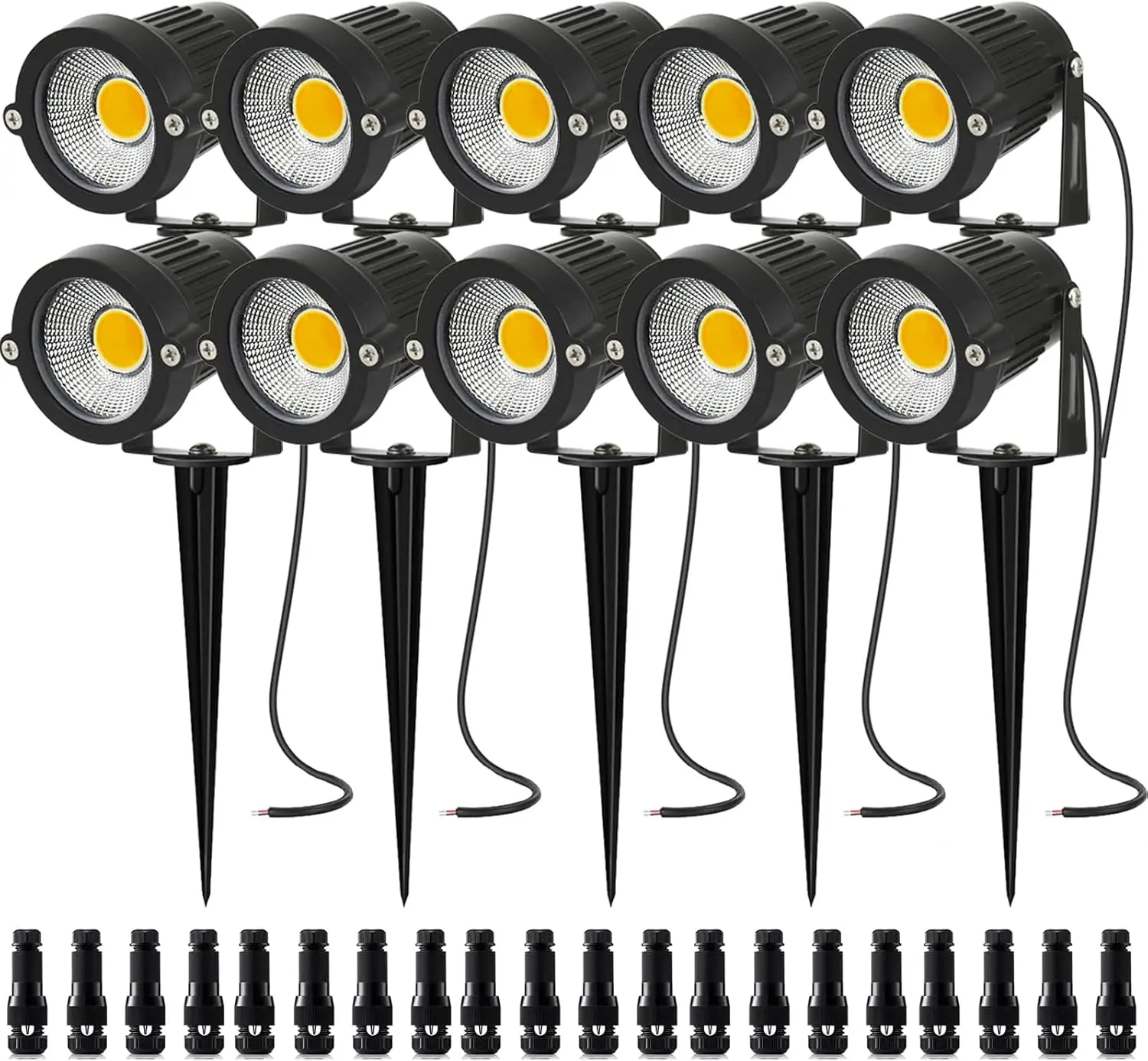 

Низковольтные ландшафтные светильники LED 3W 6W, ландшафтное освещение DC12V-24V, прожекторы IP65 водонепроницаемые, светильники для деревьев и флагов
