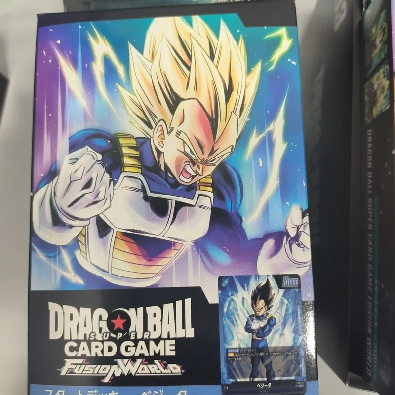 Bandai Dragon Ball Super Tcg Fs01 02 03 04 Fusion World Starter Deck Son Goku Kolekcja handlowa Gra karciana Prezent Zabawka