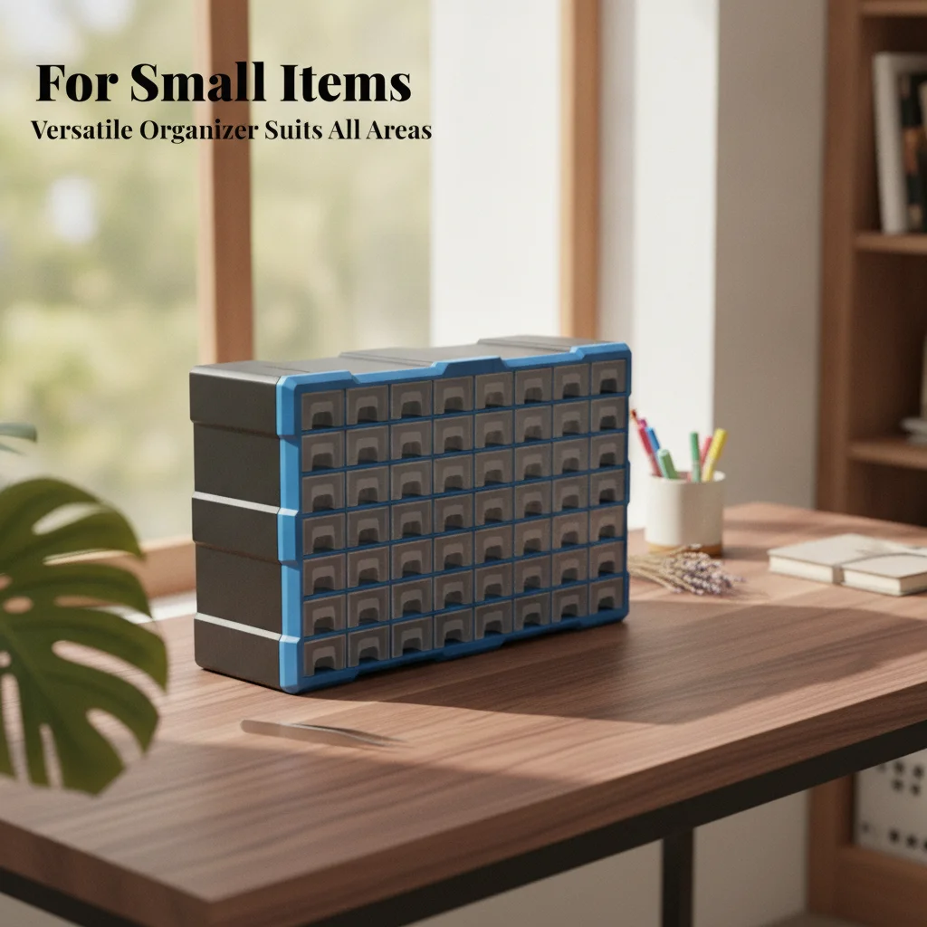 Flat Top Small Parts Cabinet Storage Drawers Boxy Small Parts Organizer Pull-out Drawer Cabinet