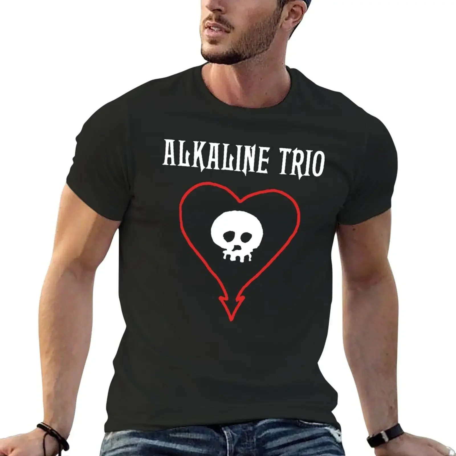 New ALKALINE TRIO T-Shirt sweat shirts quick drying t-shirt plain t shirts men