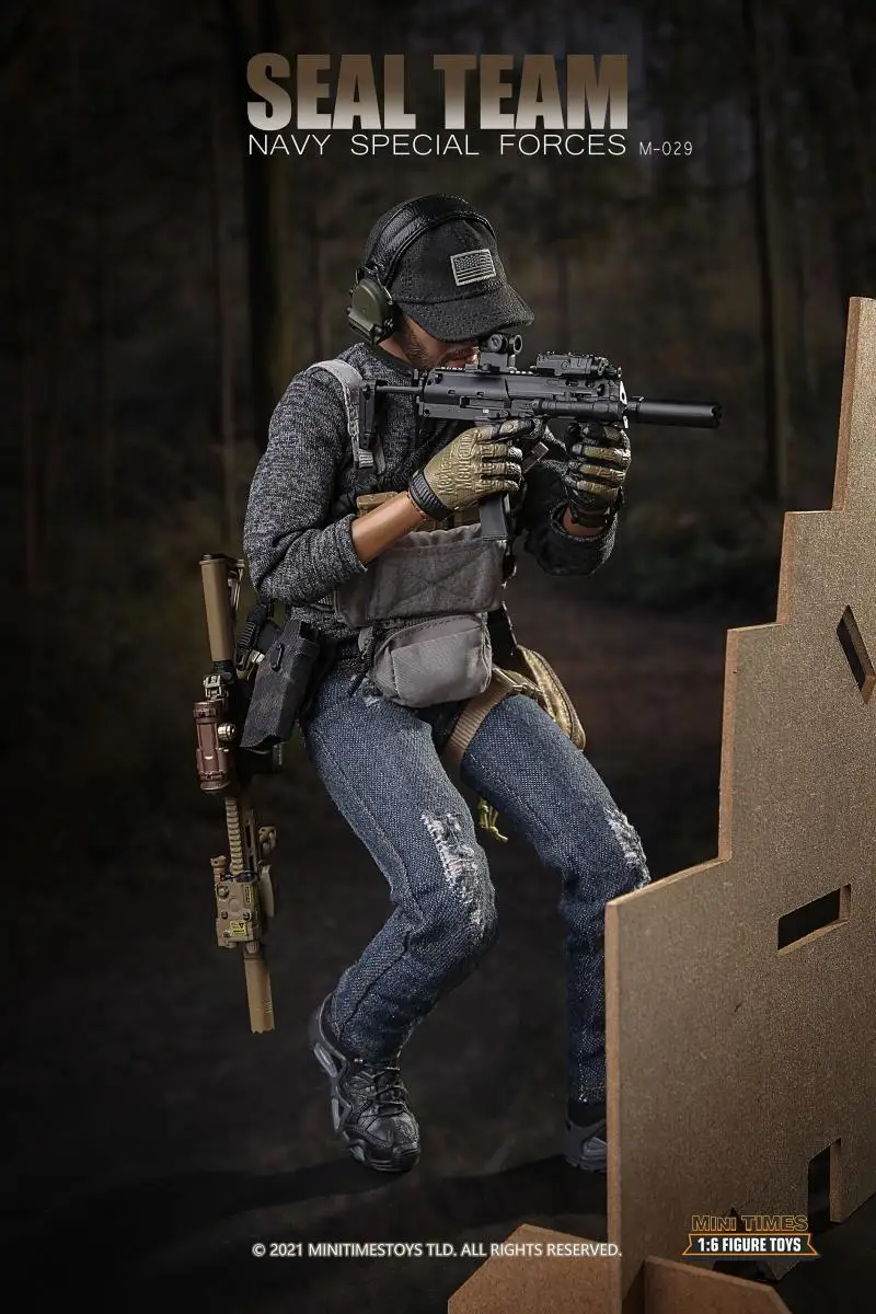 Mini Mal Spielzeug M029 1/6 Männer Soldire Uns Navy Seal Kampf Kämpfer Militärische Anzug 12'' Action Figur Modell Spielzeug Beste sammlung