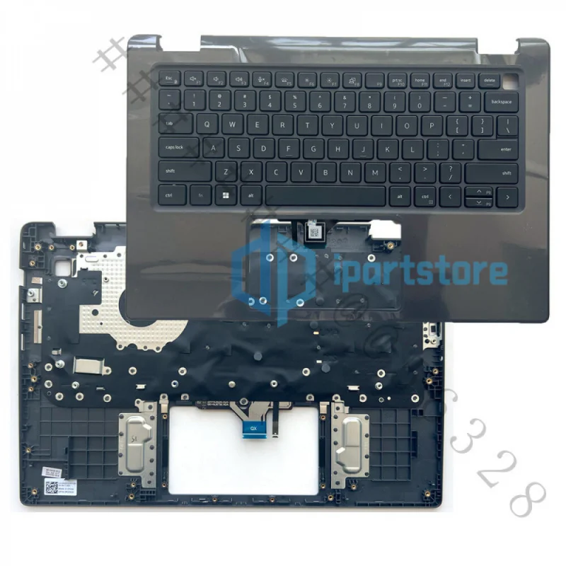 SA+Brand New 0R2DCD R2DCD Palm Rest & Backlit Keyboard For Dell Latitude 3440 E3440 Laptop Replacement Part