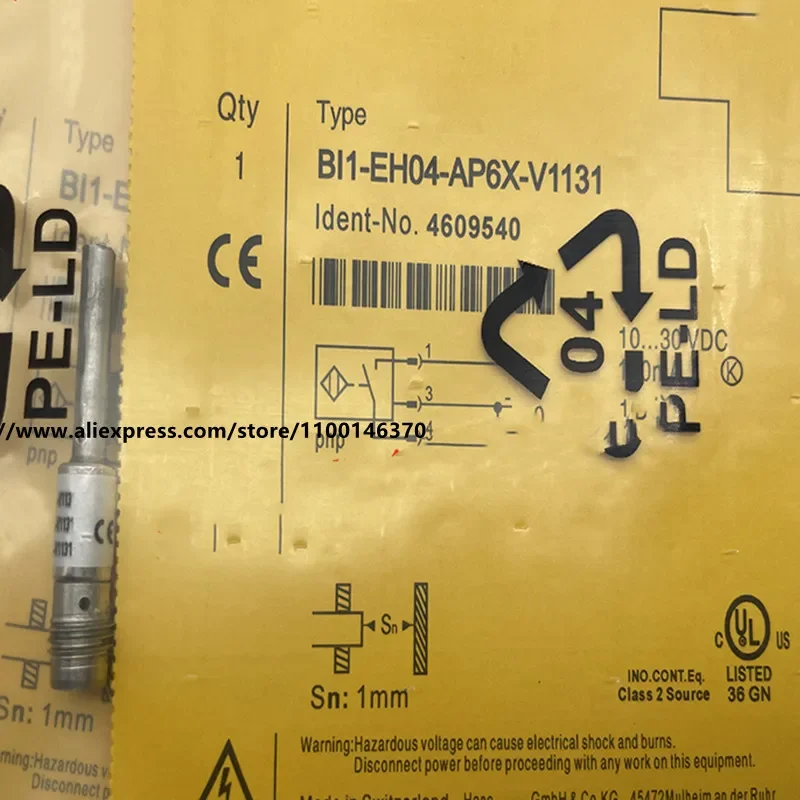 

2 шт. новые высококачественные датчики приближения BI2-EH6.5K-AN6X-V1131 BI2-EH6.5K-AP6X-V1131