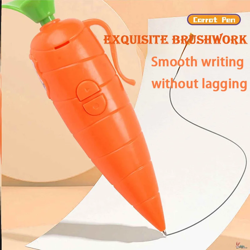 Zootopia oficial judy hopps cenoura gravador de voz caneta com função de gravação de som real bonito dos desenhos animados papelaria