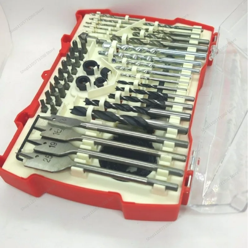 For 53 Multifunctional Hardware Drills, Mixed Twist Bits, Woodworking Tools