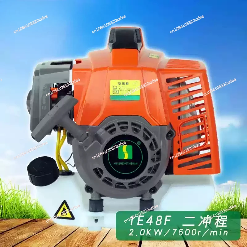 1E-48F gasoline engine two-stroke engine range gasoline engine power brush cutter lawn mower 63CC 53F 90CC